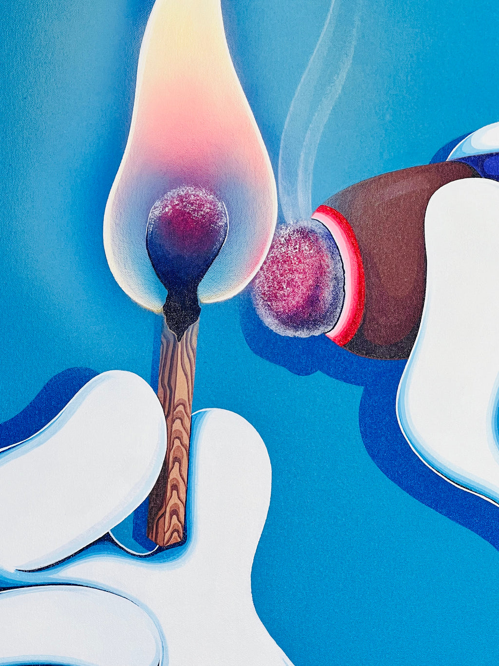 "Greetings Old Friend" - (Diptych)