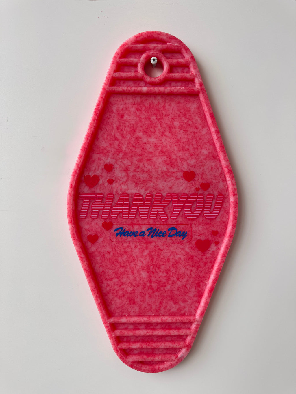 "Cash Only" Oversized Key Tag