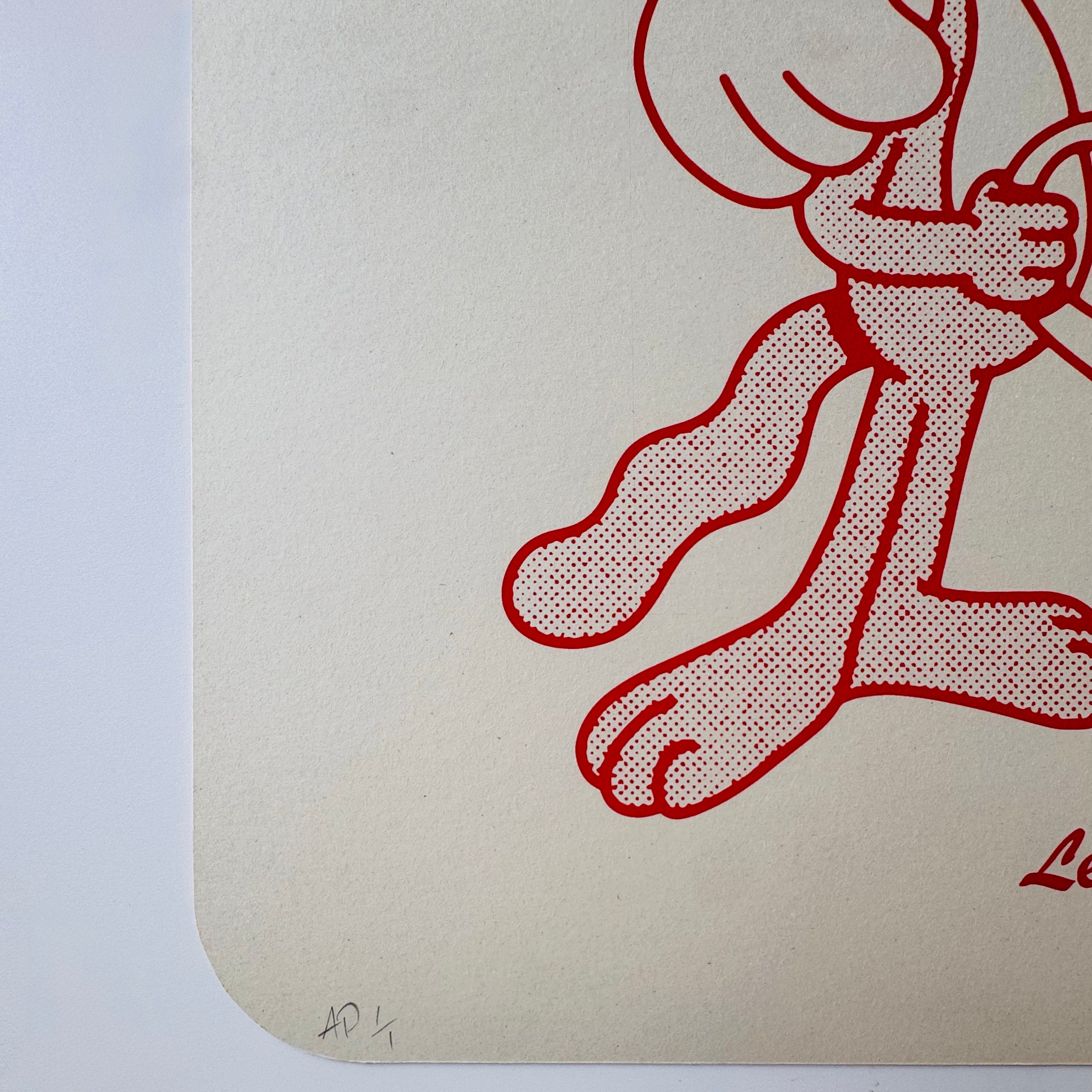 Frosty Cups - Screen Print Artists Proof