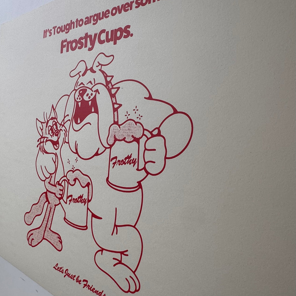 "Frosty Cups" Screen Print Artists Proof