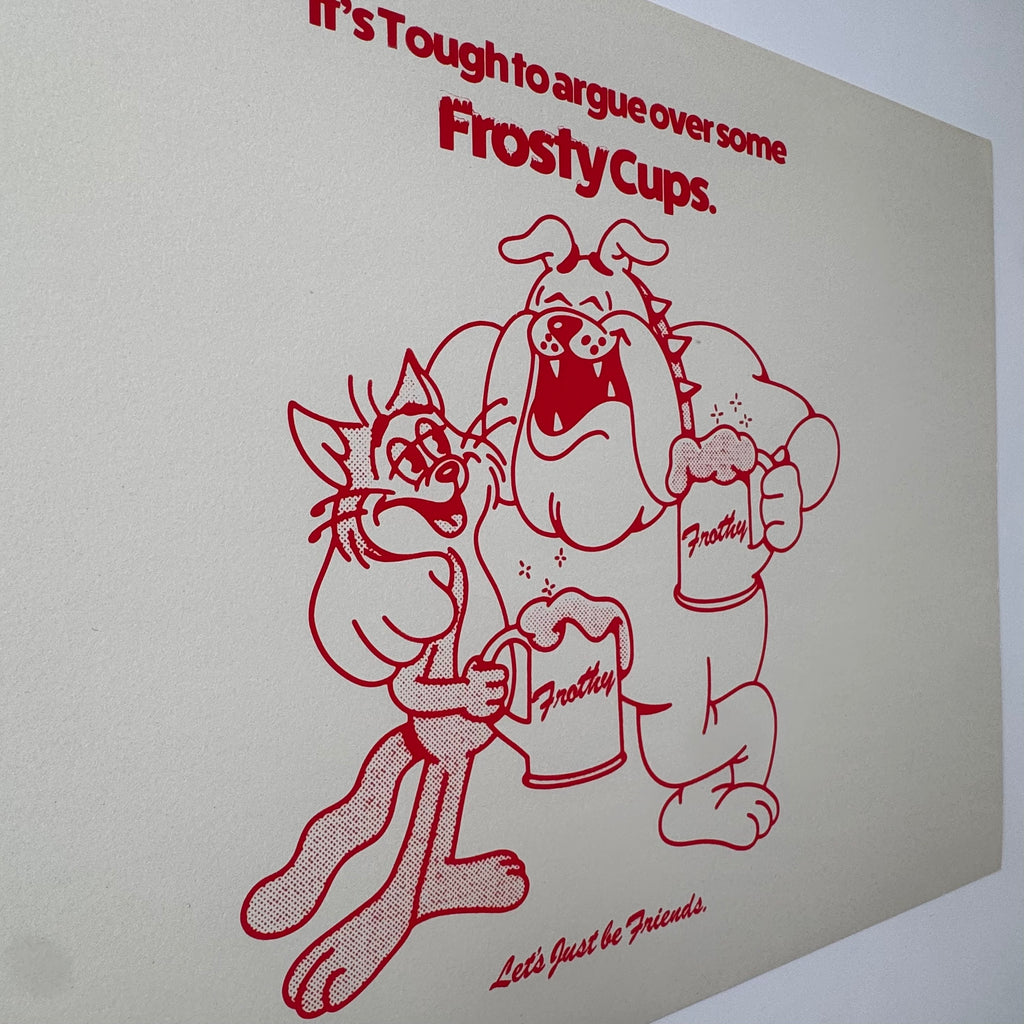 "Frosty Cups" Screen Print Artists Proof