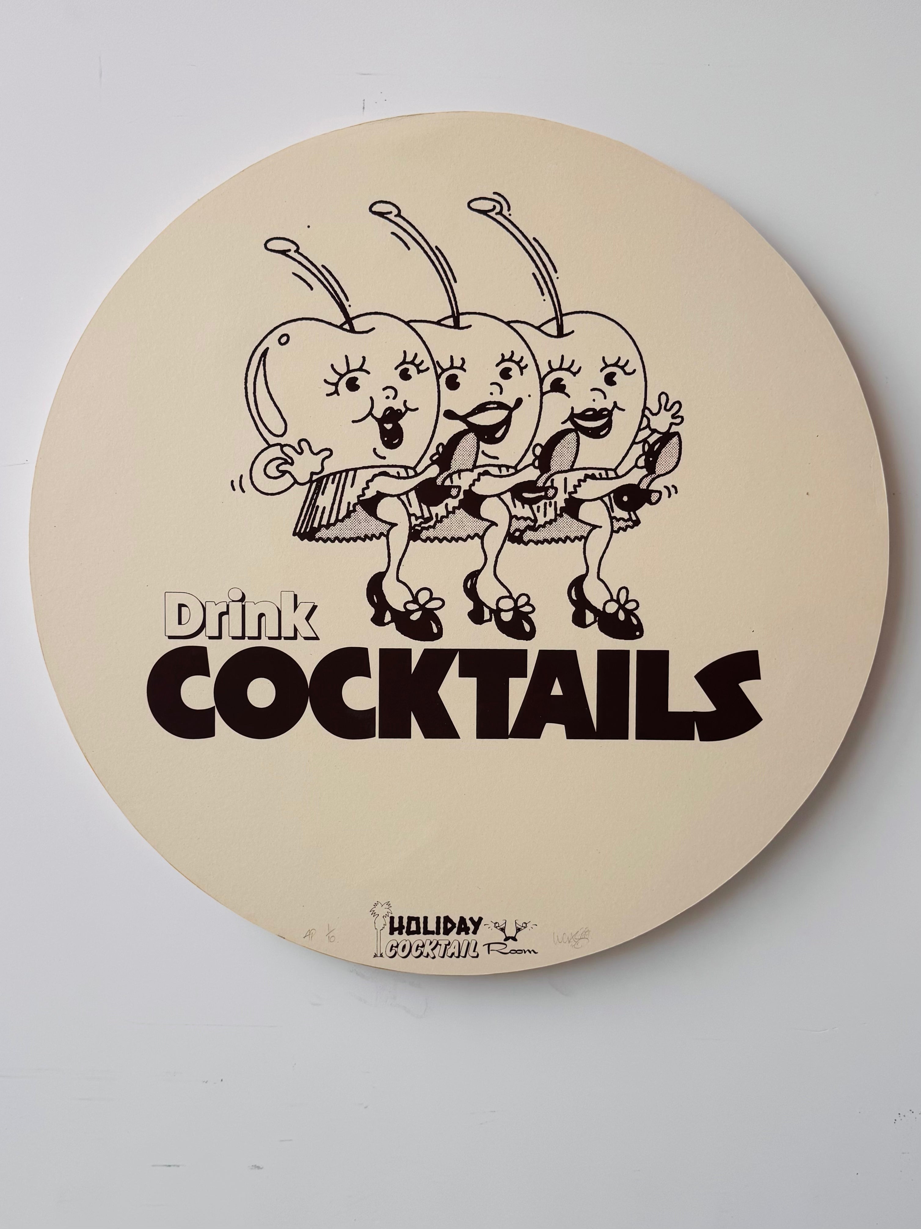 Cocktails (oversize coaster)