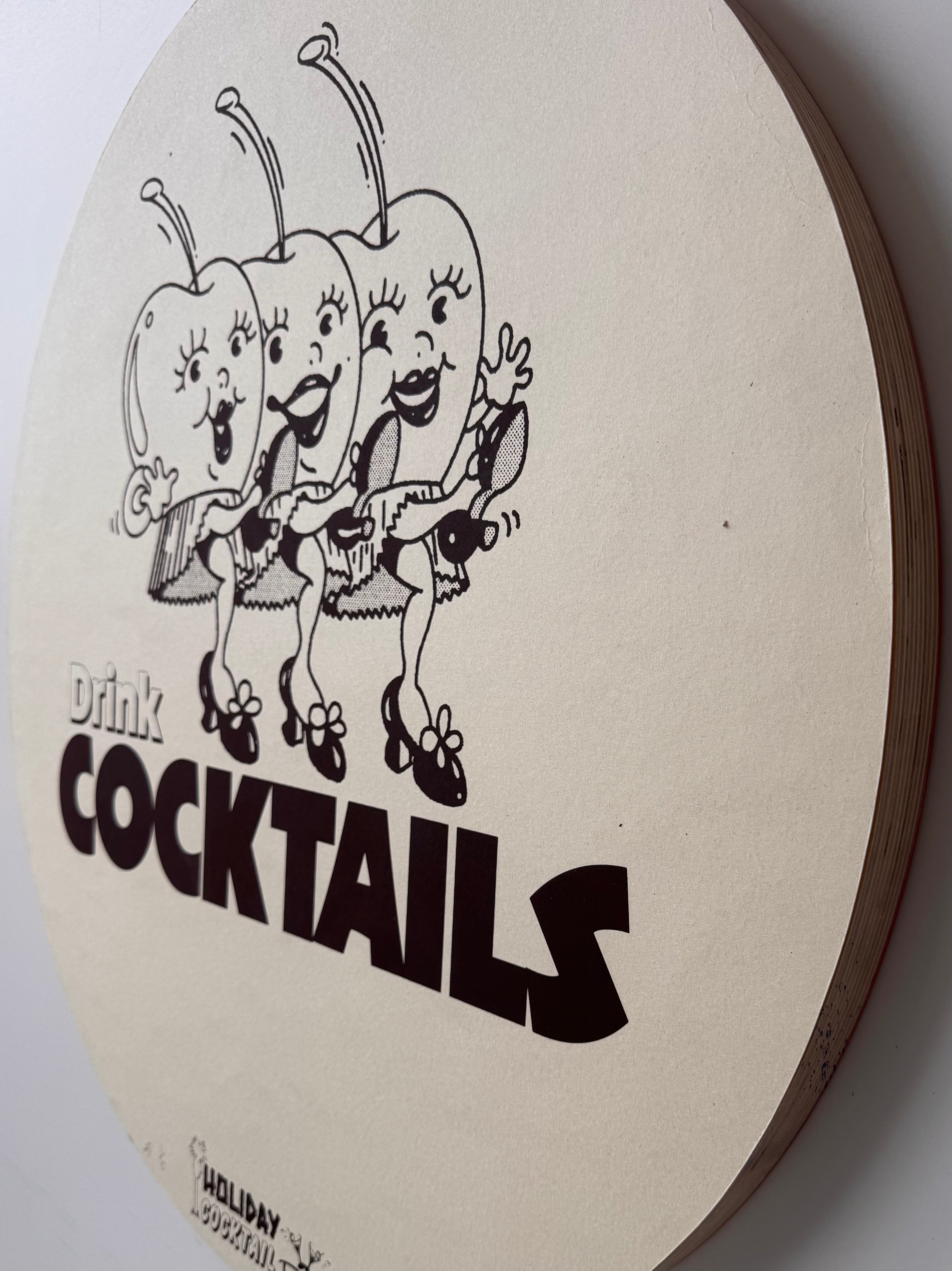 Cocktails (oversize coaster)