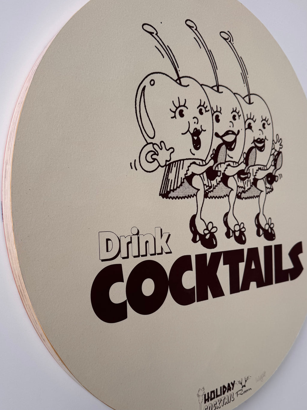 Cocktails (oversize coaster)